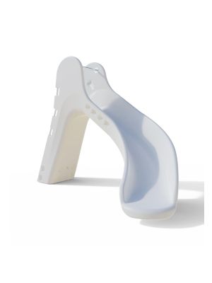 Gebogen glijbaan H150 CD Astralpool - Wit