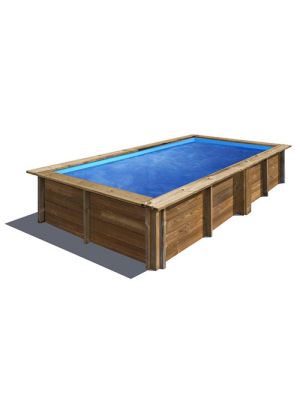 Lemon houten zwembad - 375 x 200 x 68 cm.