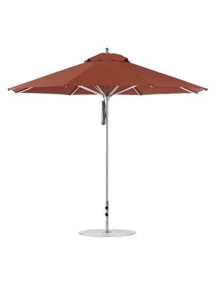 250 CM - PREMIER ALUMINIUM PARASOL - ACHTHOEKIG