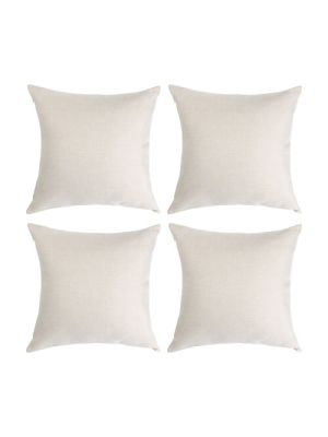 Set van 4 kussenhoezen 40 x 40 cm